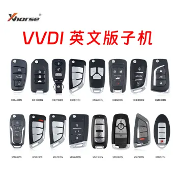 VVDI-英文版子机海外版子机  有线/无线电子/超模/智能卡子机  多款式选择/雷克萨斯折叠款-3键-有线子机XKLKS0EN