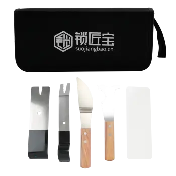 锁匠宝出口版门缝多功能快开五件套 锁匠神器