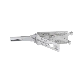 TOY2018-新款丰田汽车锁锁匠宝二合一工具-内铣两轨迹 适用新款丰田奕泽/荣放RAV4/亚洲龙等