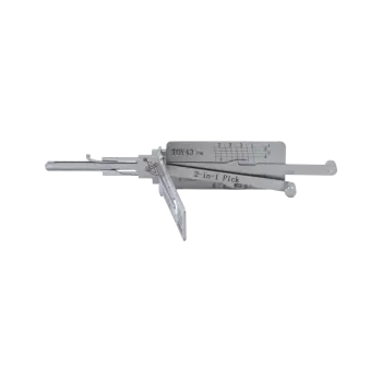 TOY43-丰田点火专用汽车锁锁匠宝二合一工具-平铣两轨迹 适用丰田长城/福田/广汽传祺/吉利/五十铃/酷熊/金刚/瑞迈/GE3/蒙派克/瑞迈S