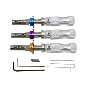 胡氏 HUK精美梅花三件装 7.0mm 7.5mm 7.8mm 七星梅花工具 加长款