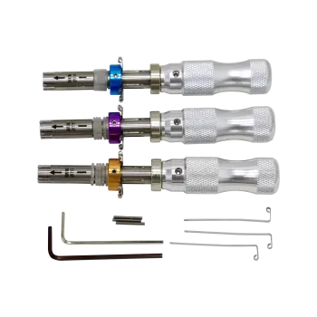 胡氏 HUK精美梅花三件装 7.0mm 7.5mm 7.8mm 七星梅花工具 加长款