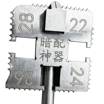 暗配神器齿距辅助器 辅助配钥匙工具(不包含钳子) 划线+齿距对比