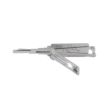 李志勤-TOY47-海外丰田汽车锁读齿开启工具-平铣  李氏二合一