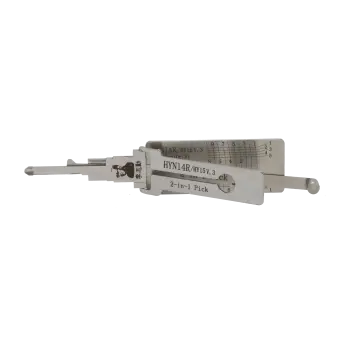 李志勤-HYN14R/HY15V.3现代领翔汽车锁读齿开启工具-平铣 李氏二合一