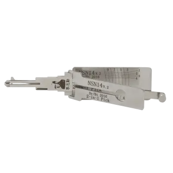 李志勤-NSN14尼桑汽车锁读齿开启工具-平铣 李氏二合一