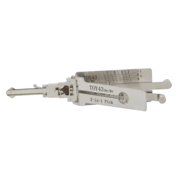 李志勤-TOY43老丰田佳美汽车锁读齿开启工具-平铣 李氏二合一