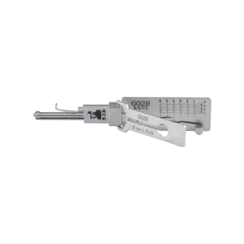 李志勤-GO2R日本民用高尔门锁读齿开启工具-平铣 李氏二合一