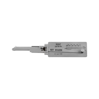李志勤-HU87铃木直读汽车锁读齿工具-平铣 喷砂版 李氏二合一