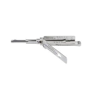李志勤-TOY43R丰田斯巴鲁点火专用汽车锁读齿开启工具-平铣  李氏二合一