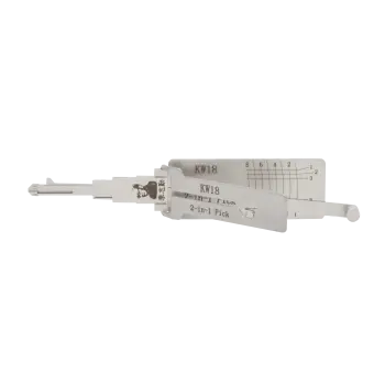李志勤-KW18 川崎Kawasaki 摩托车锁读齿开启工具-平铣 李氏二合一 【全球】喷砂版