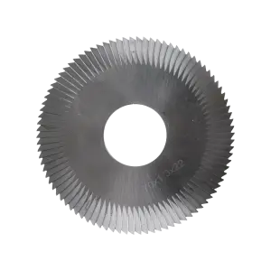 高速钢三面刃薄锯片-0022A  φ70x1.3xφ22x*90T 钥匙机100B,202,100A,100A1专用铣刀