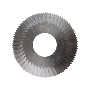 高速钢三面刃薄锯片-0020A φ70x1.3xφ25.4x90T钥匙机文兴100C,100D,100E,100E1,100F,100F1专用铣刀