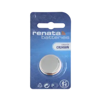 瑞士RenataCR2450纽扣电池单粒装锂圆3V泰捷蓝牙卡 宝马新3/5/7系汽车钥匙遥控器